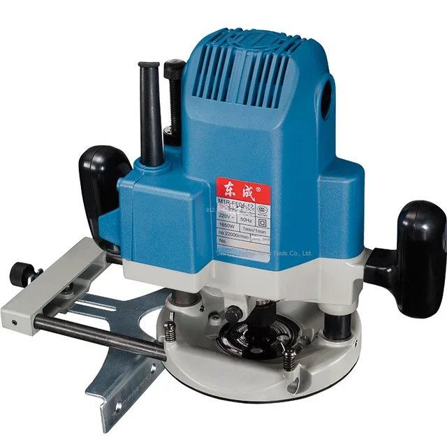 Dongcheng Electric Tools Industrial Flip-Chip Woodworking Trimming Machine Wood Milling Carving Gong Power Routers Available
