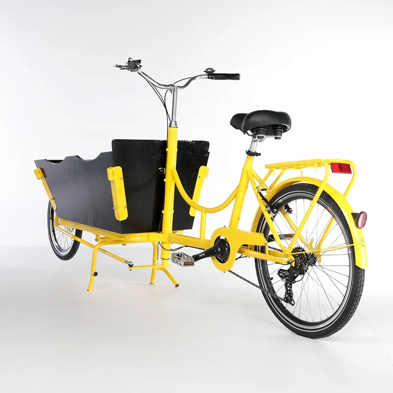 250w Steel Cargo Ebike Cargo Electric Bicycle Ecargo With 2 Wheels Cargobike Popular Used In Uk