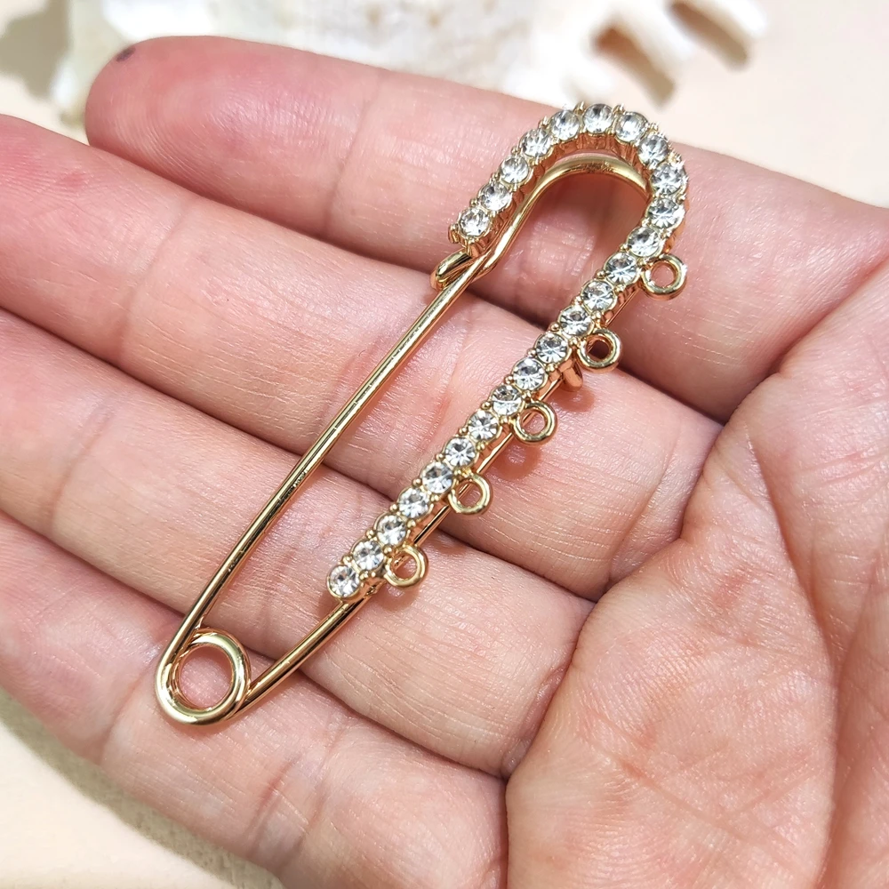 Wholesale Brooches for Women Brooch afety Pins afety Pin Charms Hijab Pins Gold Baby Pin Fashion Brooch Pin Pin Brooch Women,10 Pieces