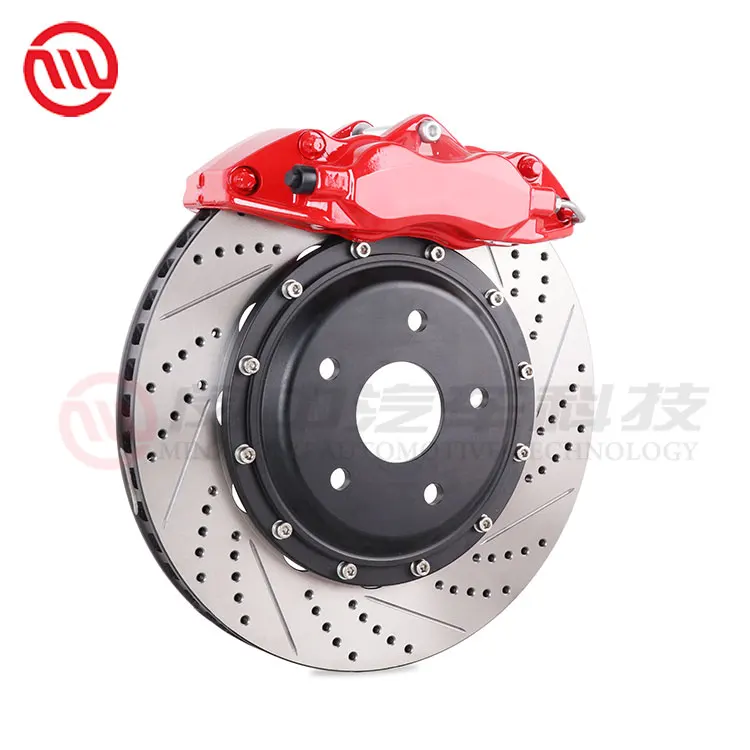 Modified Big Brake Caliper  for CP 9200 4 POT for Honda Civic Car Model with 330mm 345mm Rotor Disk Kit for 17 Inch Wheel