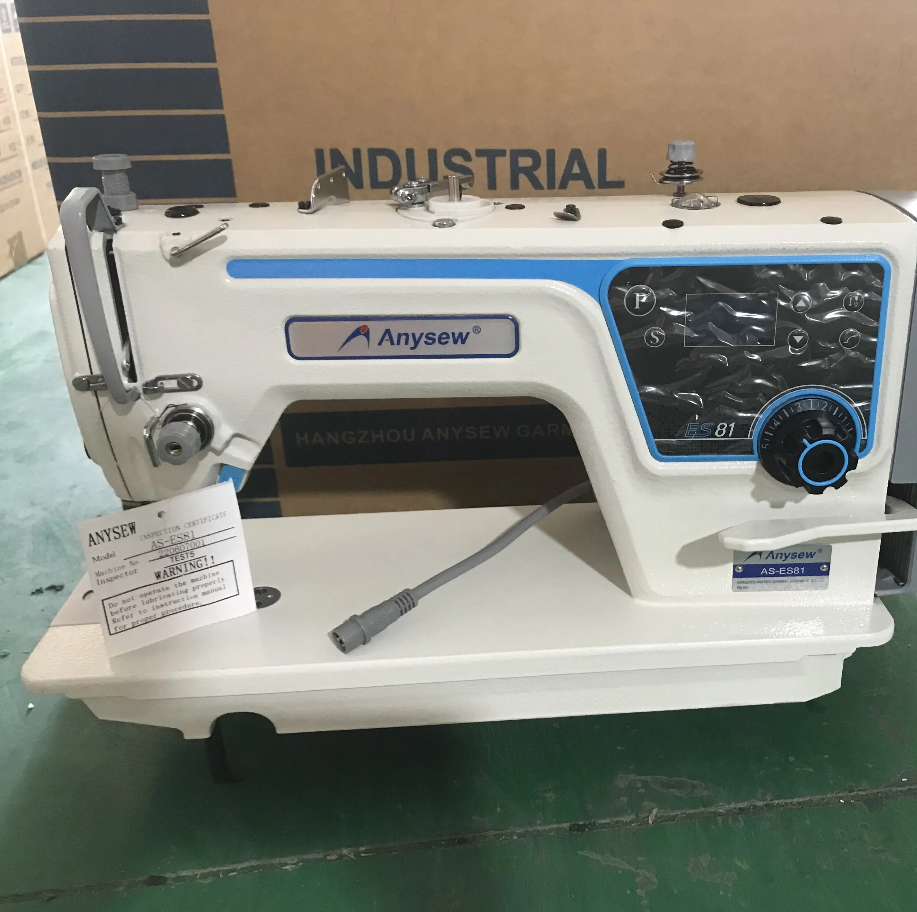 AS-ES81  Direct drive single needle lockstitch sewing machine supplier