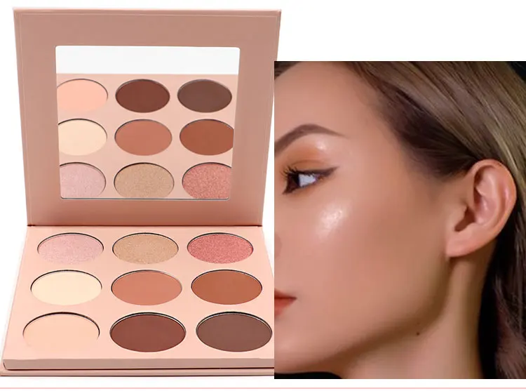 9 Colors Contour and Highlighting Powder Foundation Palette Contouring Makeup Palette