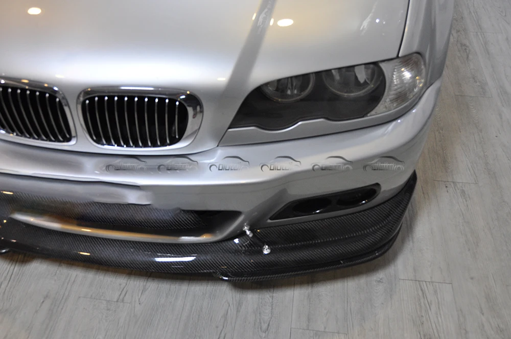 A BMW E46 M3 カーボン フロント リップ スポイラー CSL型 Style