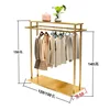 Estilo cuatro-nano oro-15050150cm