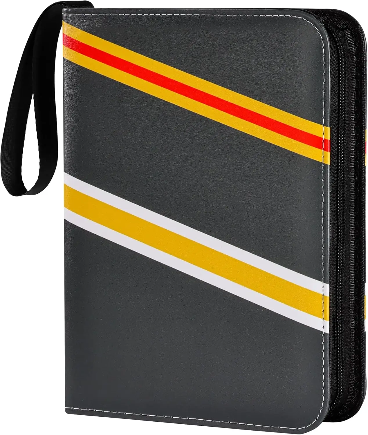 Black Trading Card Binder with 400 Pockets 50 Removable Sleeves 4-Pocket  Folder Collection for TCG Cards Made of PU Material
