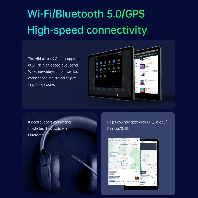 ALLDOCUBE X GAME 4G Tablet - 10.5 Inch Gaming Tablet
