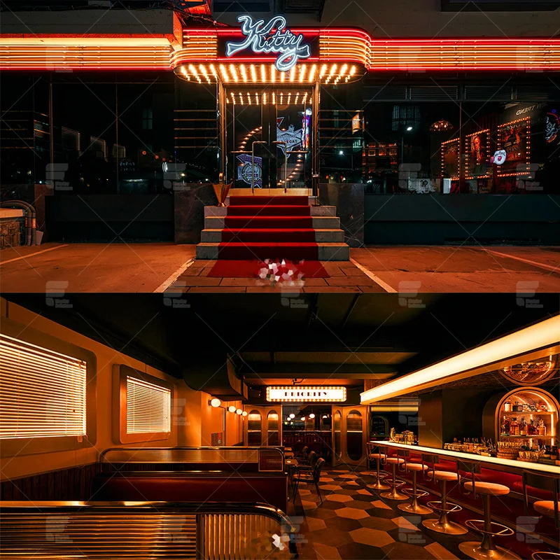 Индивидуальный дизайн со светодиодной подсветкой счетчик для музыки сумасшедшая коммерческая мебель ночного клуба