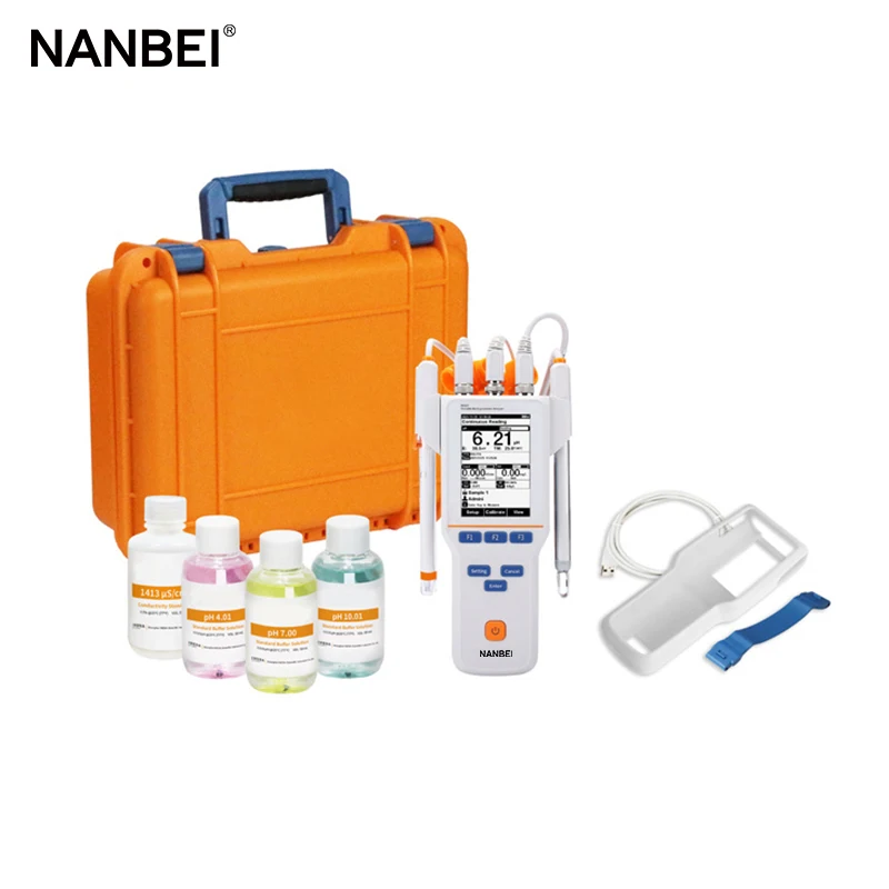 Water Test Instruments Digital Multi Parameter Water Quality Analyzer