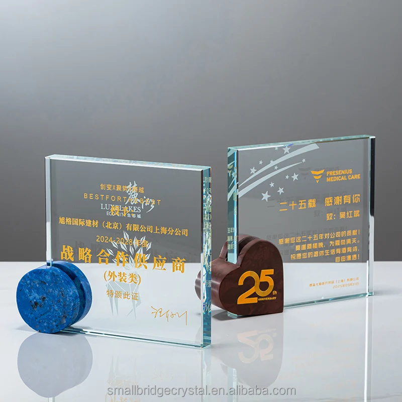 Factory direct crystal glass and  Marble trophy star awards for sports and company souvenir gifts supplier