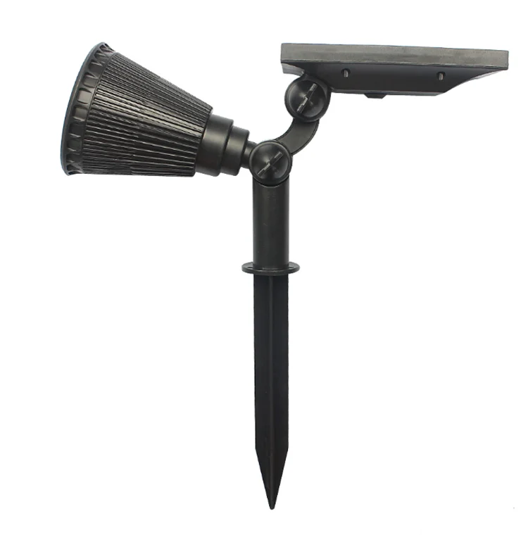 Водонепроницаемый Регулируемый 4 Светодиодный прожектор на солнечной батарее для газонов Светодиодный прожектор для наружного сад декорации для ландшафтного дизайна