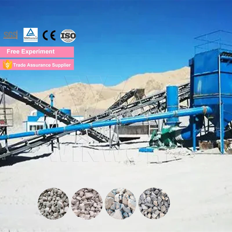 WINWORK Round Sand  Making Machine Wood Sanding Sealer Making Machines Silica Sand for Glass Production Line