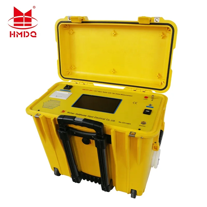 Electric China 0.1hz Vlf High Voltage Generator 30kv Vlf Cable ultra Low Frequency Ac Hipot Tester 60kv Tan Delta Measurement