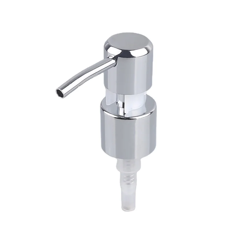 المحترفين 24 410 chrome sliver stainless steel cosmetic bottle dispenser lotion pump