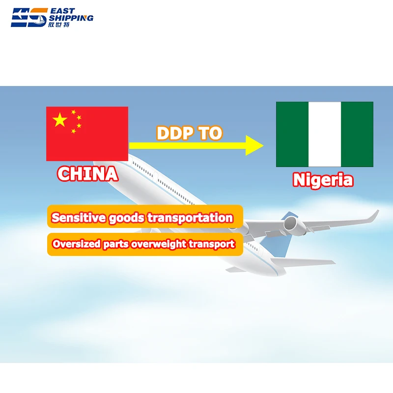 East Shipping To Nigeria International Logistics Freight Agents DDP Door To Door China Companies Shipping Products To Nigeria