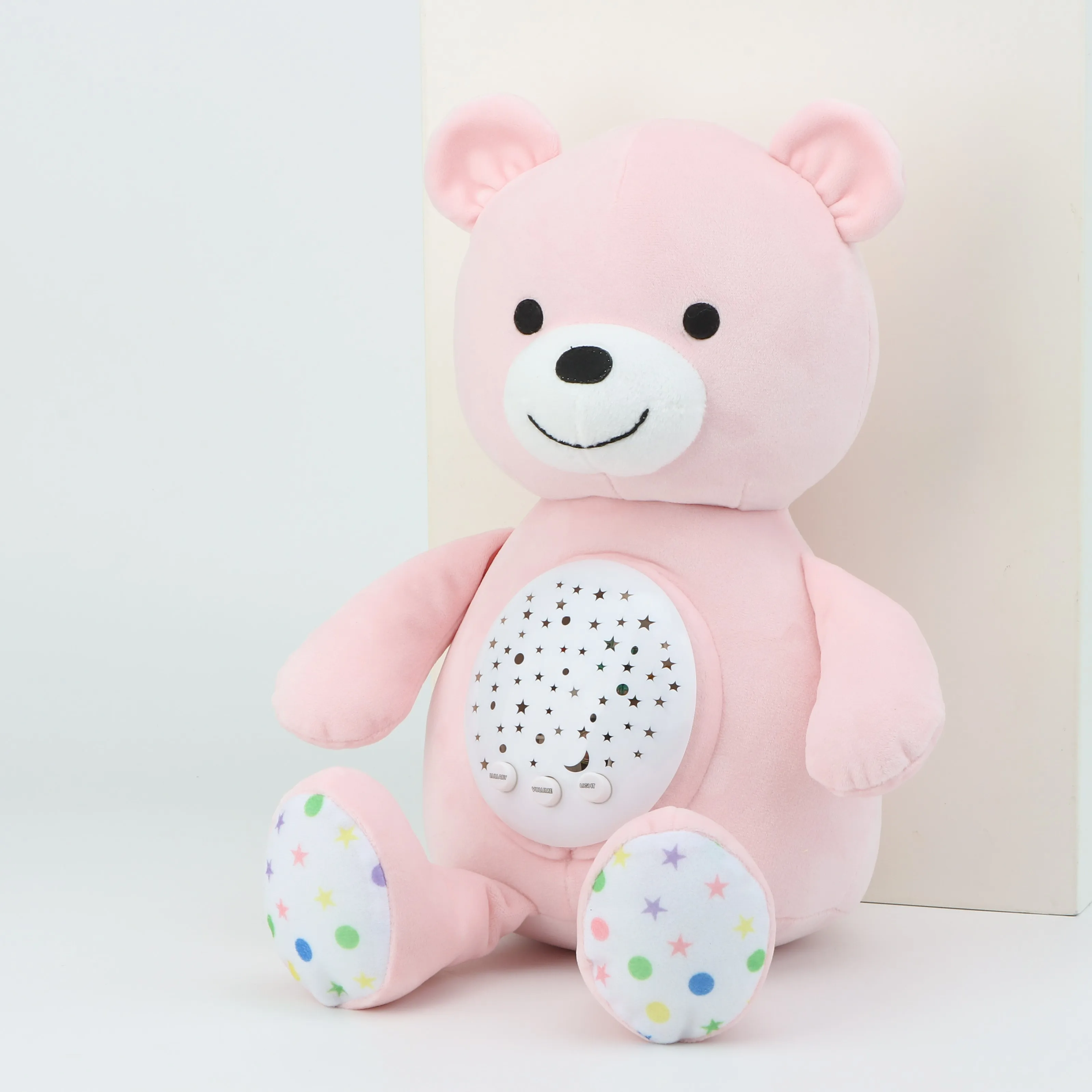Starry Sky Washable Teddy Bear - Comfort & Projection