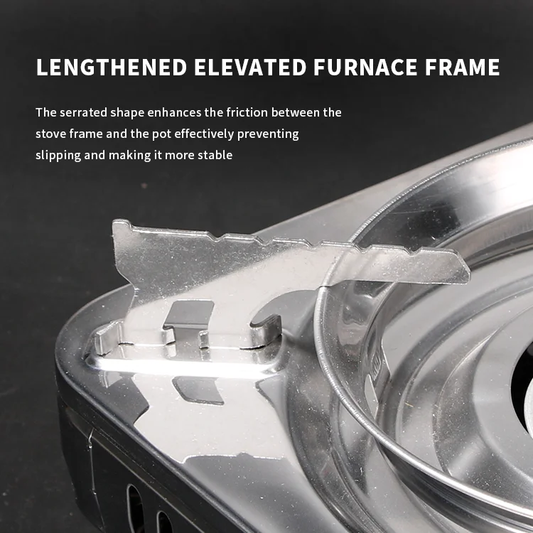 Outdoor Super Thin Portable Gas Stove Single Burner Camping Gas Stove