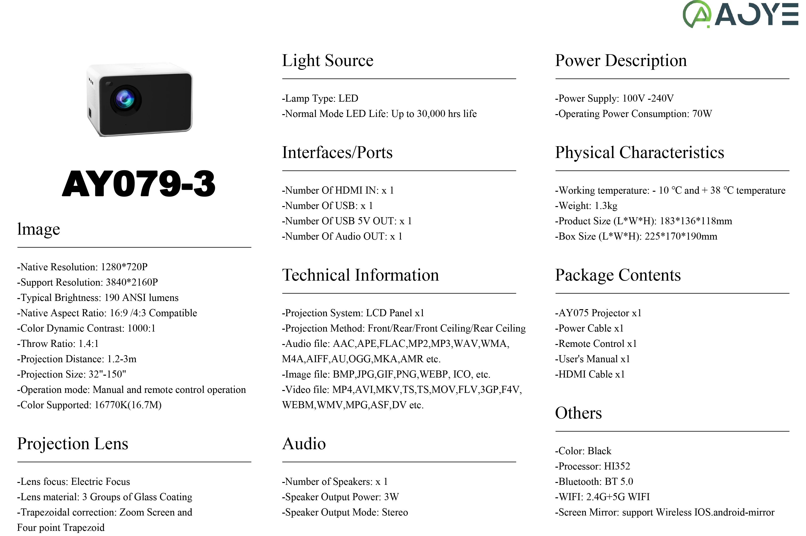 Pse Wireless Pico Led Projector Mobile Phone 4k Mini Bluetooth