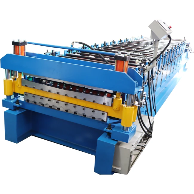 Двухслойный ИБР и гофрированный лист для крыши, машина для профилирования валков