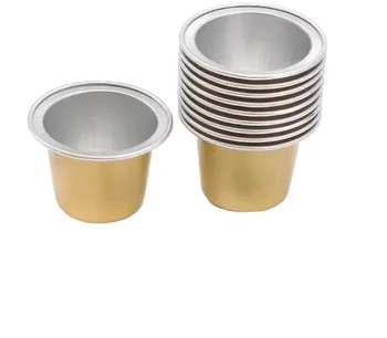 Aluminum Foil Seals Lid Coffee Pods Type Cup for capsule Coffee Machines