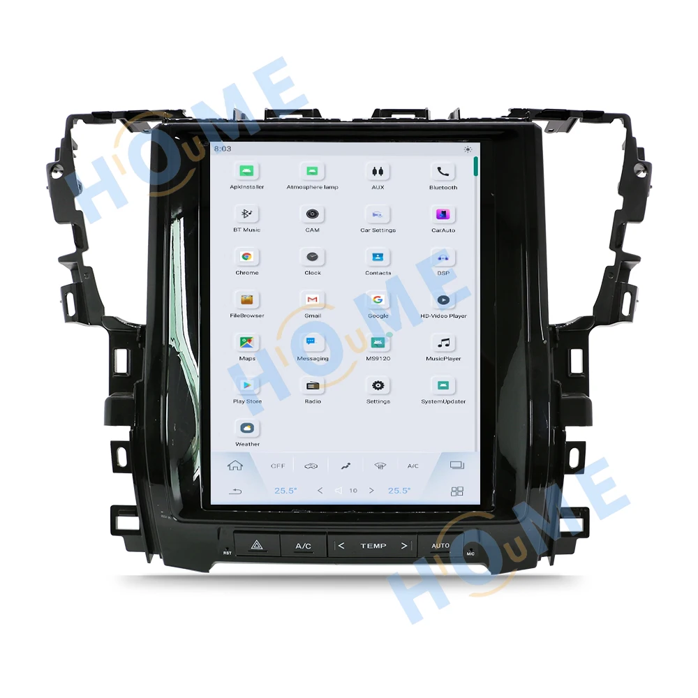 30アルファード　タッチスクリーン搭載 アンドロイド　10 12.1イン Tesla-Style-Vertical-Touch-