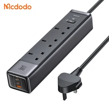 Mcdodo 060 6 in 1 33 30W Multi-Function Desktop Plug AC + USB-C + USB Intelligent Distribution Surge Safety Gan PPS QC4.0 Laptop