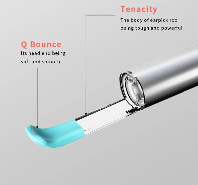 Вместо ушной отмычки деревянный для выбора WIFI беспроводной умный визуальный чистящий стержень с отоскопом ушей эндоскопическая