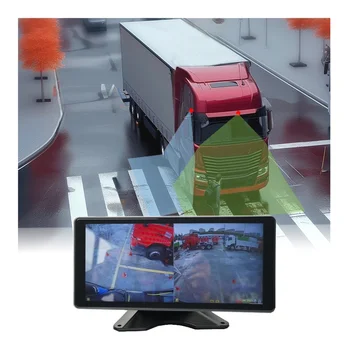 10.36 inch Hd Car Monitor Ece R46 Class V Vi  Blind Spot Cover View Backup Camera For Truck