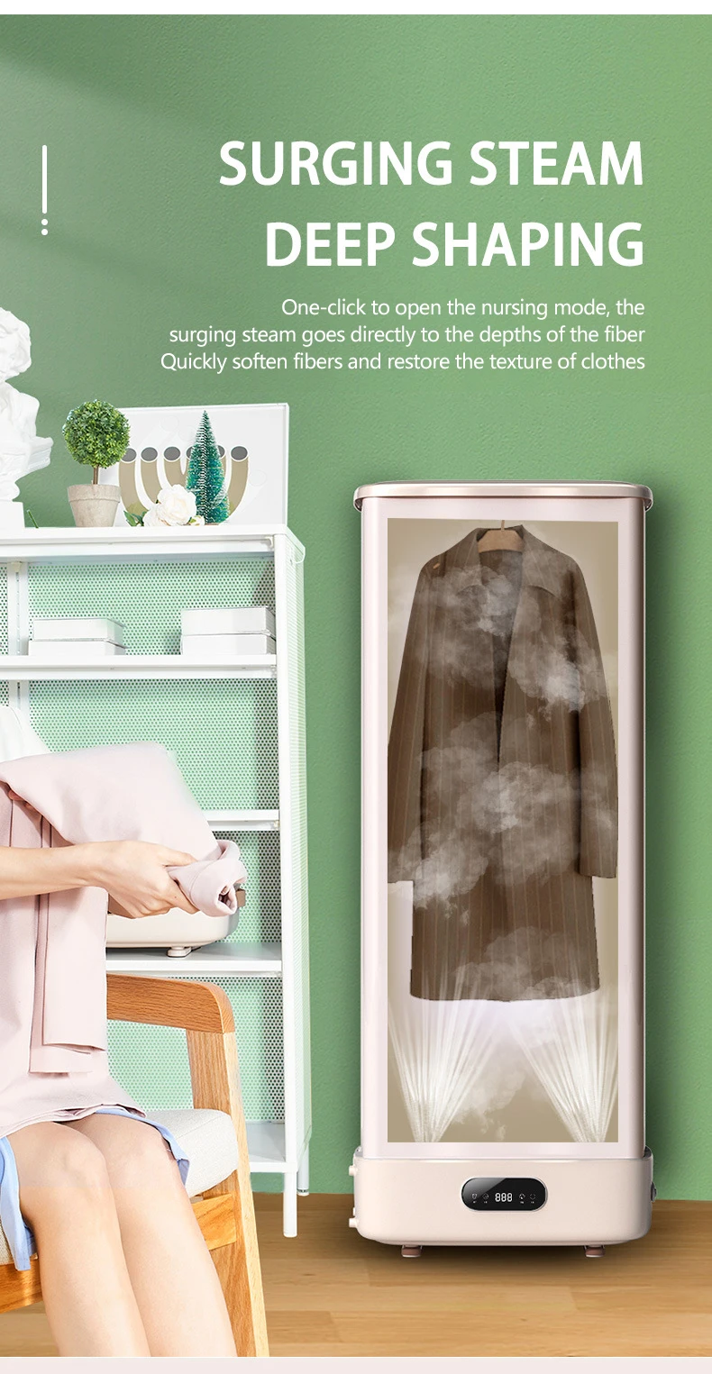 Portable Clothing Dryer Steam Iron Wrinkle Dresser Uv Clothes Dryer
