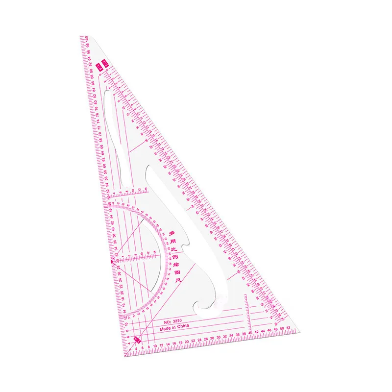 Plastic Sewing Square Curve Rightangle Ruler Tailor Drawing Craft Tool DIY Supply Tool Choose French Curve Ruler