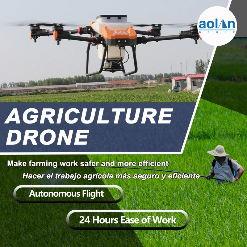 2025 Efficiency Agricultura Spray Fumigador Drone De Fumigacion Agrcola  Dron Agricultural Sprayer Drones Pulverizador Agricola