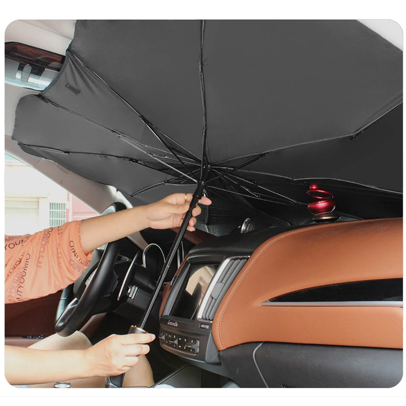 SUV S Galatée Ombrello per Auto Parabrezza Anteriore Isolamento Termico Protezione Solare Parasole ombrellone Protezione UV Copertura Parasole per Auto Camion 