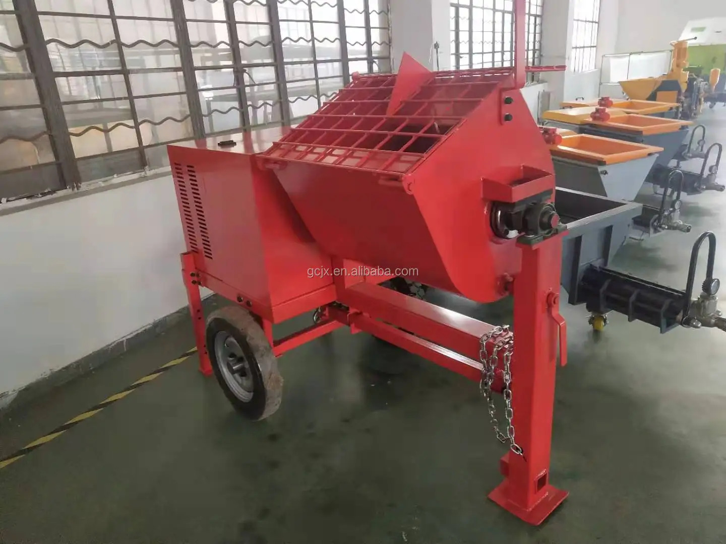 Diesel Engine Concrete Cement Mortar Mixer - High Efficiency