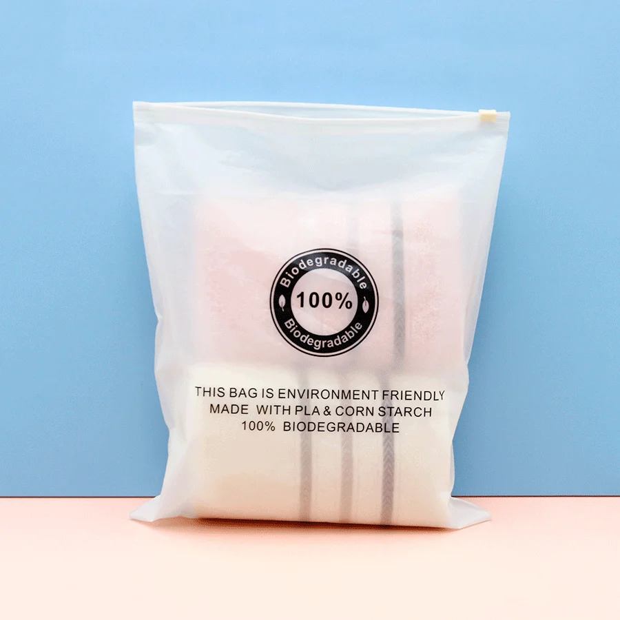 Aluminum Foil Zipper Men Underwear Pouch Clothing Packaging Plastic Bag