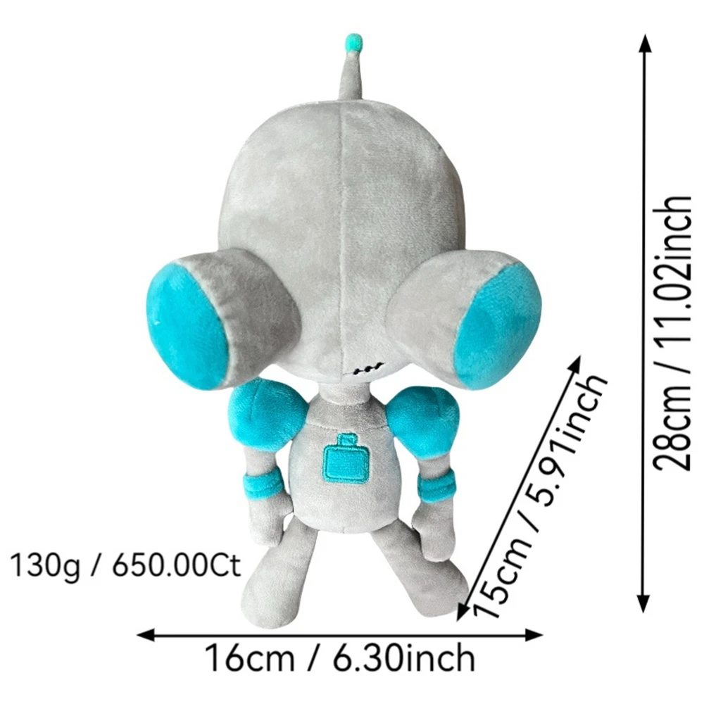 Wholesale Invader ZIM Alien Zim Dog Zombie 28CM Plush Doll