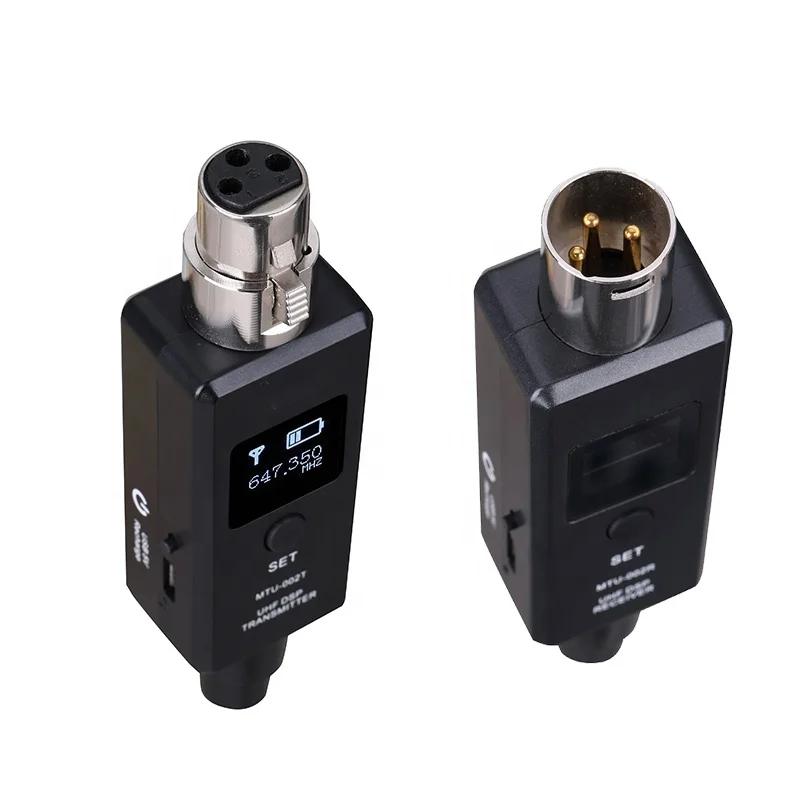 pa System UHF Mics Transmitter and Receiver Wired Mics to Wireless Mics Uhf Xlr Wireless Transmitter Receiver