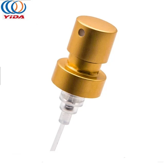 
Алюминиевый парфюмерный насос на заказ, насос для тонкого запотевания, пластиковый сопло, алюминиевый насос 