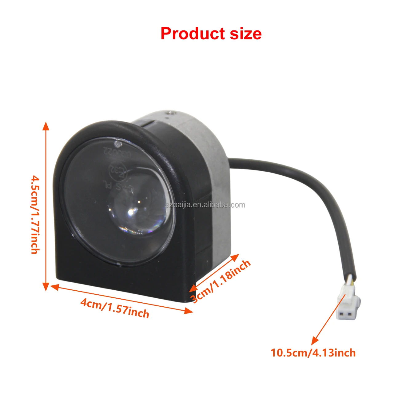 MI 4 scooter Part Waterproof Front Light Headlight LED Light Cycling Lights for Xiaomi Mi 4 GO Electric Scooter accessories