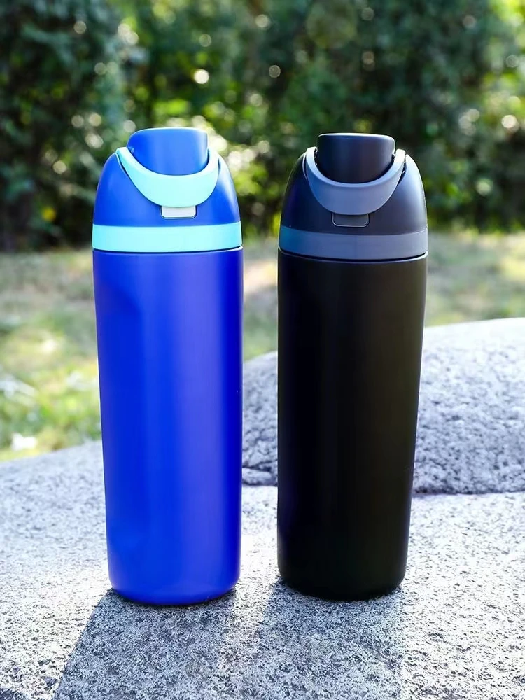316 Stainless Steel Insulated Water Bottle With Straw,Suitable For