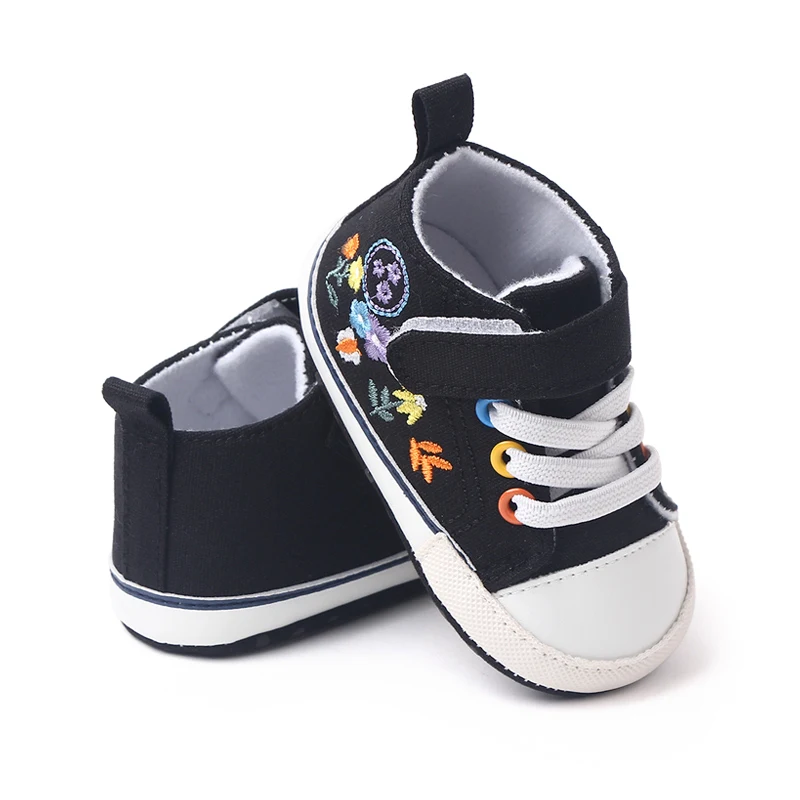 Wholesale Canvas Unisex Baby Toddler Infant Boys and Girls Shoes Baby Sneakers supplier