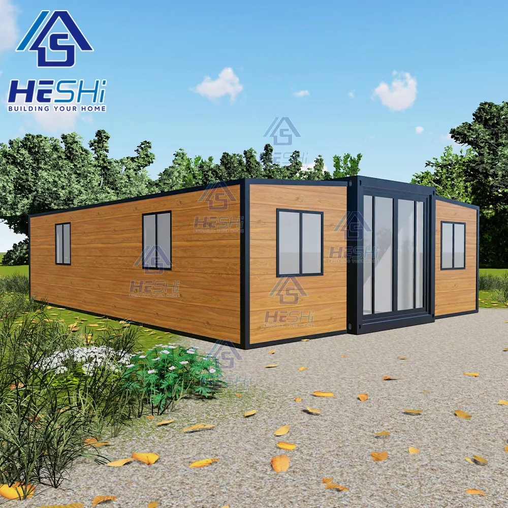 Custom Prefabricated 20Ft 40Ft Container Expandable House 2 4 5 Bedroom ...