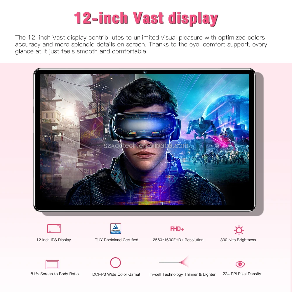10.1 Inch Unclocked Dual SIM Tablet PC S23 Ultra Big Battery Android 13 5G WIFI GPS Cheap 16+512GB MTK Capacitive Pad for Kids