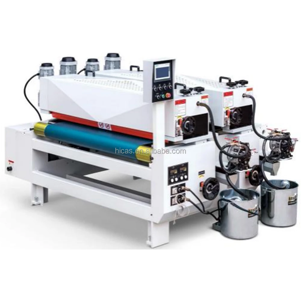 HICAS Automatic  UV Roller Coating Machine for  Floor Production Line & Glass & Aluminum Sheet