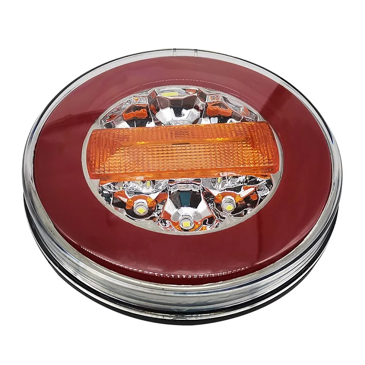 Rear Tail Light Truck Braking Turning Reversing Lights Truck Tractor Trailer Led Lights Tail Lamp 4