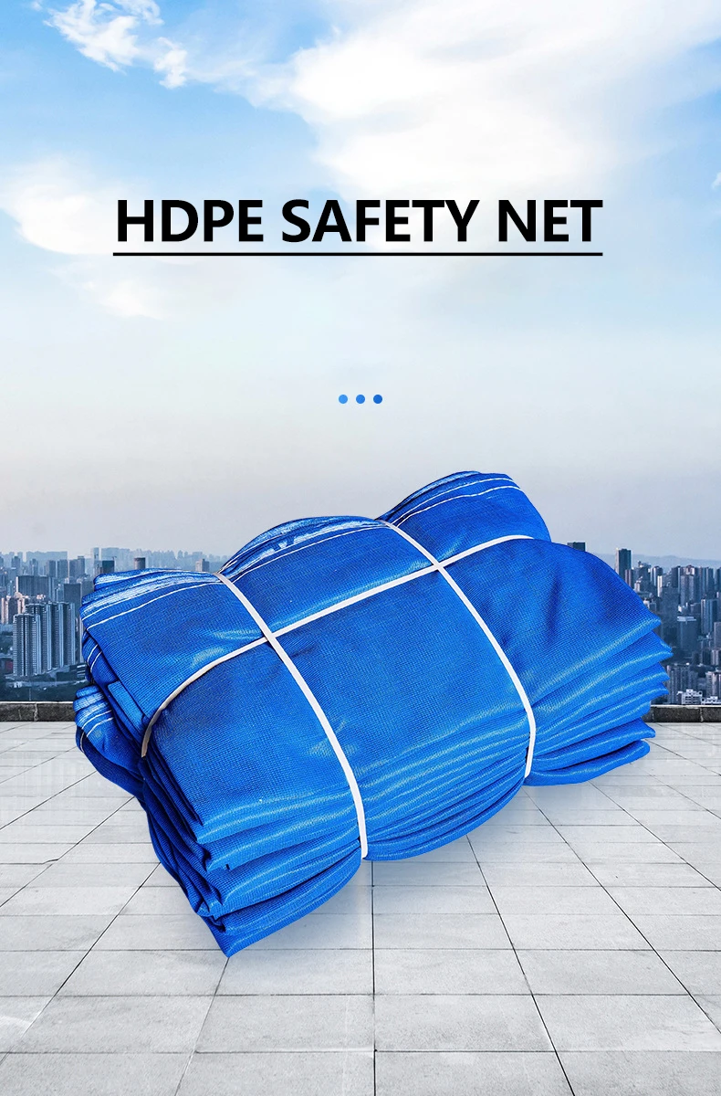 HDPE Safety Net for Ladder & Scaffolding High-Density Polyethylene Netting for Enhanced Safety