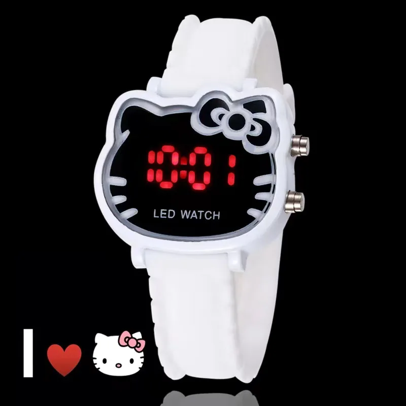 Wholesale Children's Hello Kitty Watches Cute Digital
