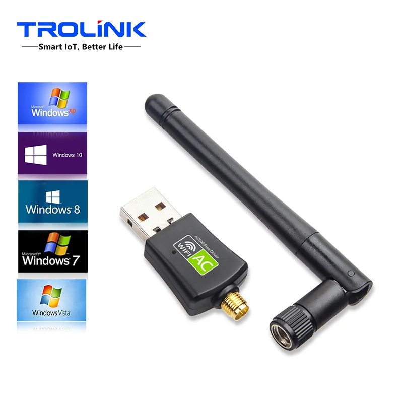Factory Price Custom Logo Free Driver 600m Wireless Wi Fi Network Card Usb Adapter Dongle