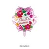 Rosa rosa intenso-Fliz Dia mamá