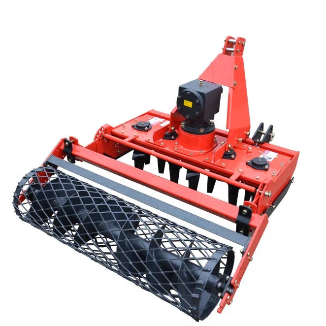 Fhm Tractor Pto 3-point Mounted Gear Drive Rotary Tiller Power Harrow ...