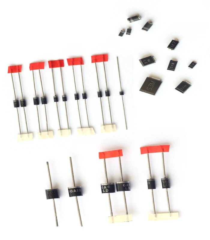 Lot De 20 Diodes Redresseur 1N5406G YENYO 600V 3A DO-201AD - Neuves Pour électronique