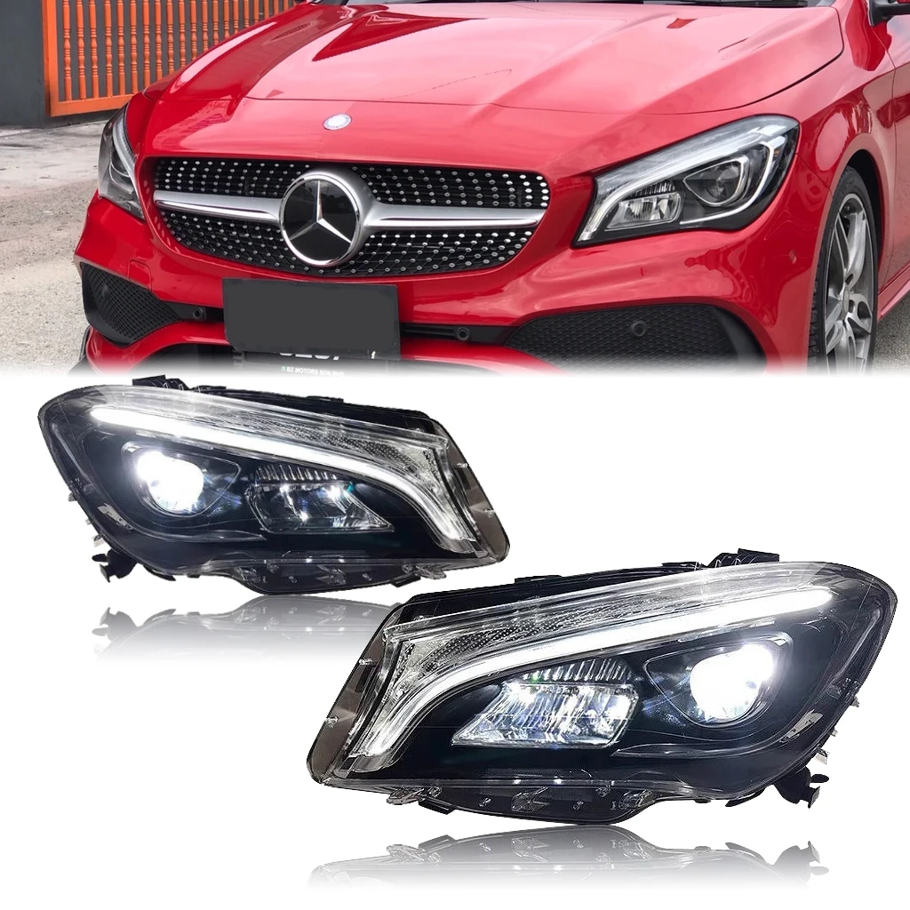 CLA Class W117 C117 X117 Ben-z LED Headlights for Mercedes 2013-2019